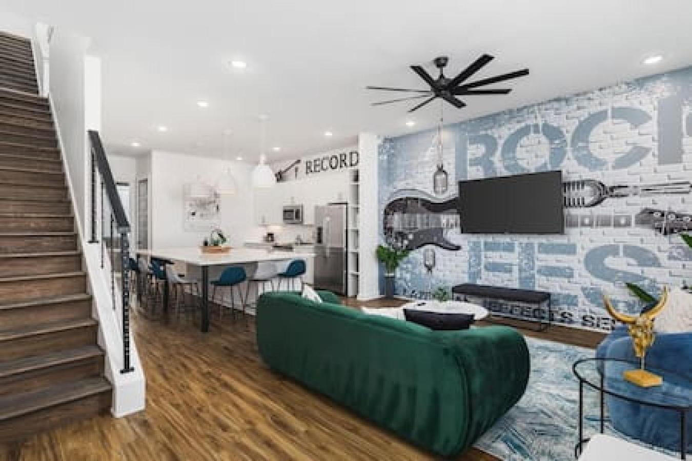 Spacious Home With Large Patio Rooftop Deck And Garage Нэшвилл Экстерьер фото